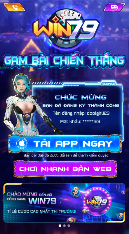 Win79 tỷ lệ đổi thưởng lớn nhất thị trường game cá cược