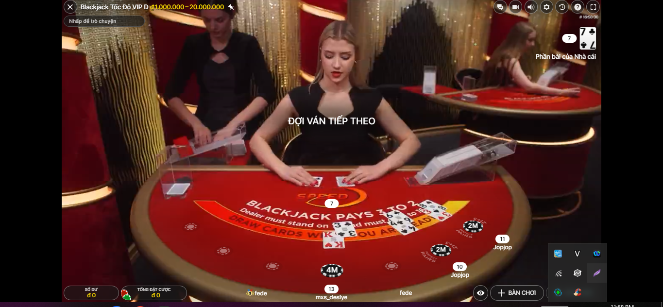 Blackjack tại live casino Win79 là tựa game như thế nào?