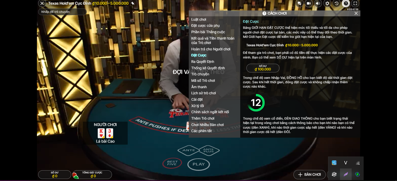 Bật mí cách chơi Texas Hold’em Win79 dễ chiến thắng 