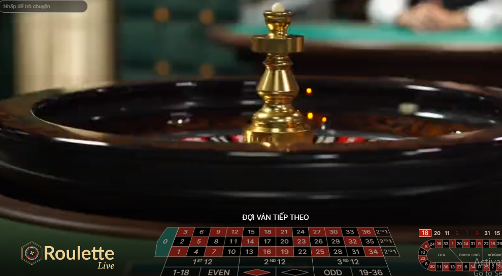 Roulette tại sảnh casino Win79 là trò chơi như nào?